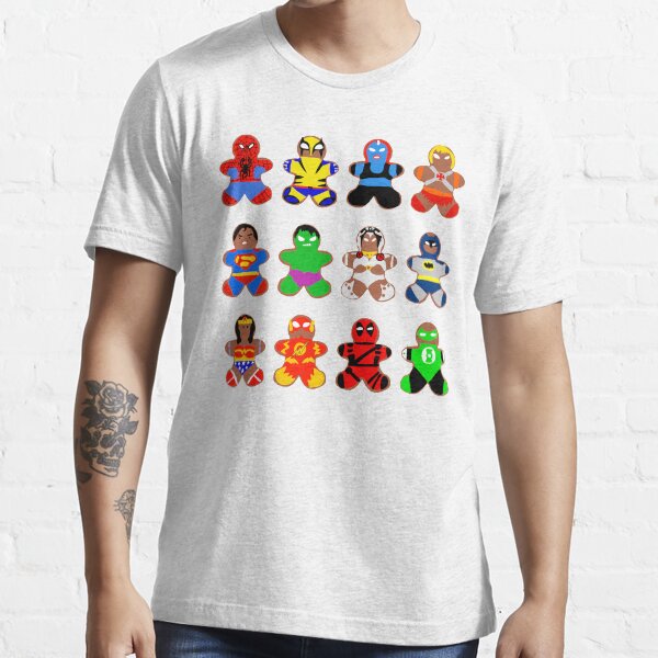 Superhero Gingerbread Man Essential T-Shirt