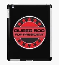 Queeg 500 For President iPad Case/Skin