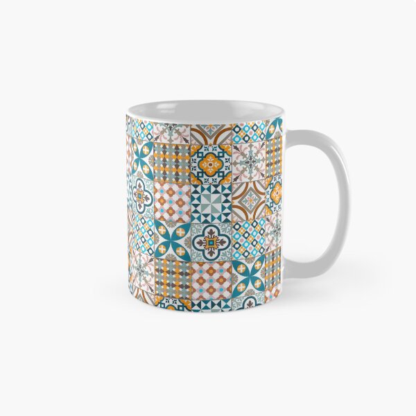 Item preview, Patchwork pattern - colorful tile design   designed and sold by ohaniki.