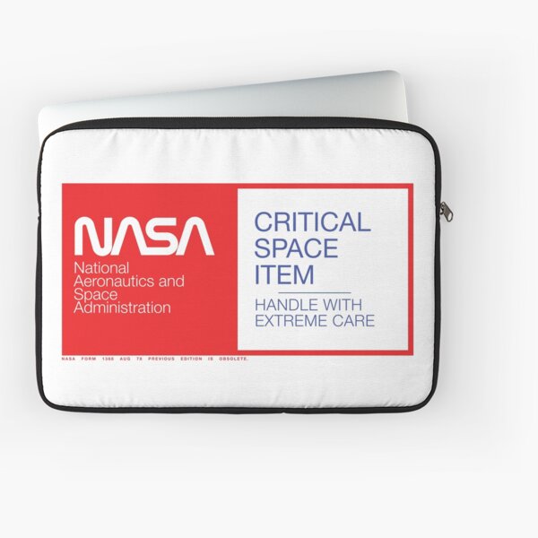 NASA Critical Space Item Laptop Sleeve