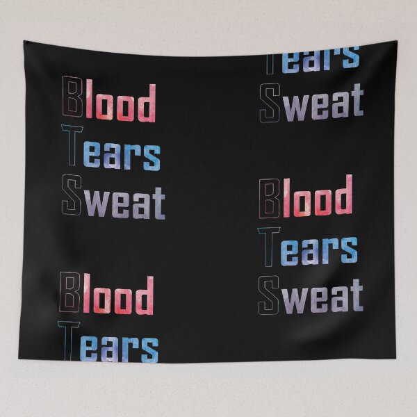 Item preview, BTS - Blood, Sweat and Tears (watercolours) | Army | Kpop | RM, Suga, Jin, Jimin, J-Hope, Jungkook, V designed and sold by Vane22april.