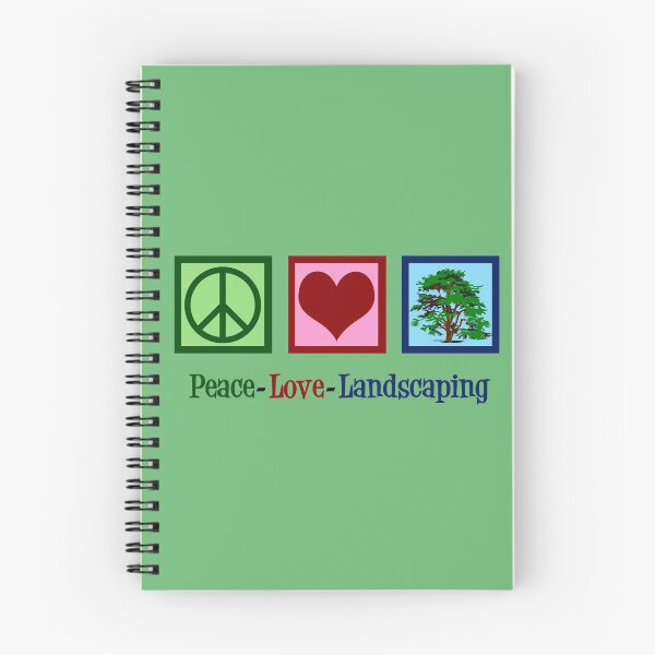 Item preview, Peace Love Landscaping designed and sold by Epic Love Designs.