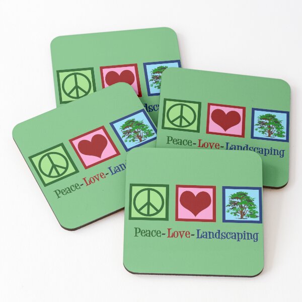 Item preview, Peace Love Landscaping designed and sold by Epic Love Designs.
