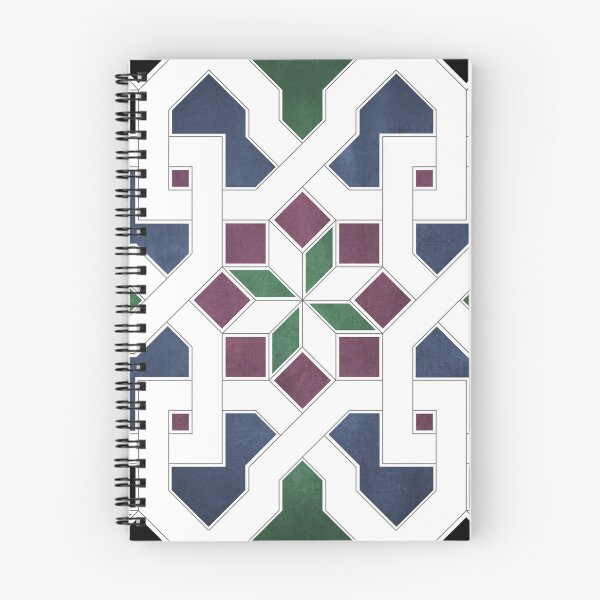 Item preview, Oriental tile pattern - blue, green designed and sold by ohaniki.