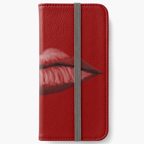 Lips (transparent) iPhone Wallet