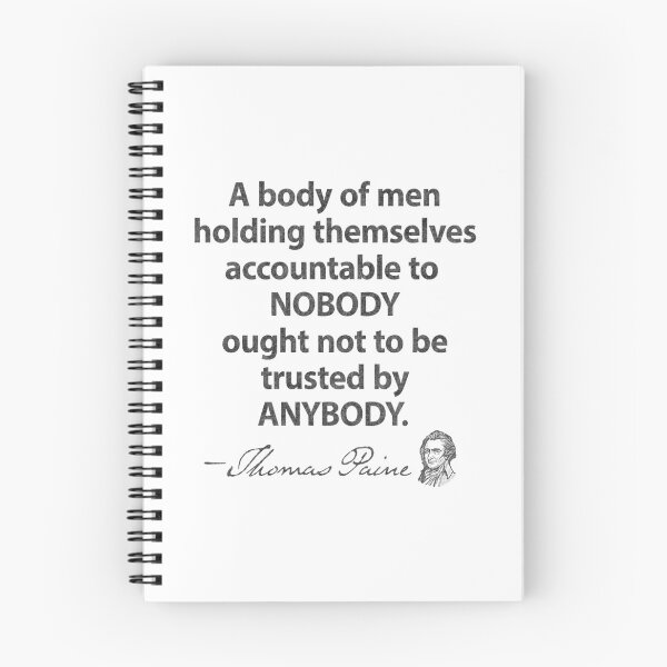 Item preview, A body of men... Thomas Paine designed and sold by snarkee.