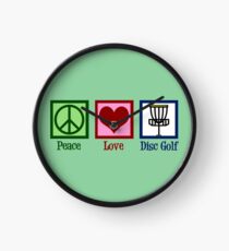 Reloj Peace Love Disc Golf