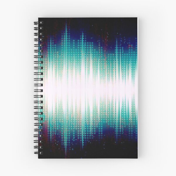 Item preview, Sound Wave Blue designed and sold by pinkarmy25.
