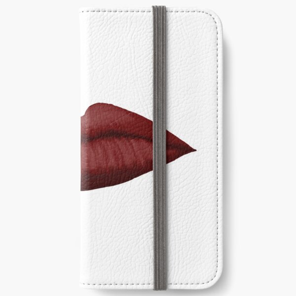 Lips (red) iPhone Wallet
