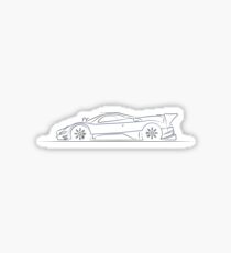 Zonda R Revolution Sticker