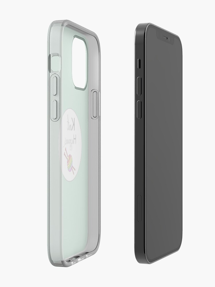 Alternate view of Knit happens iPhone Case & Cover