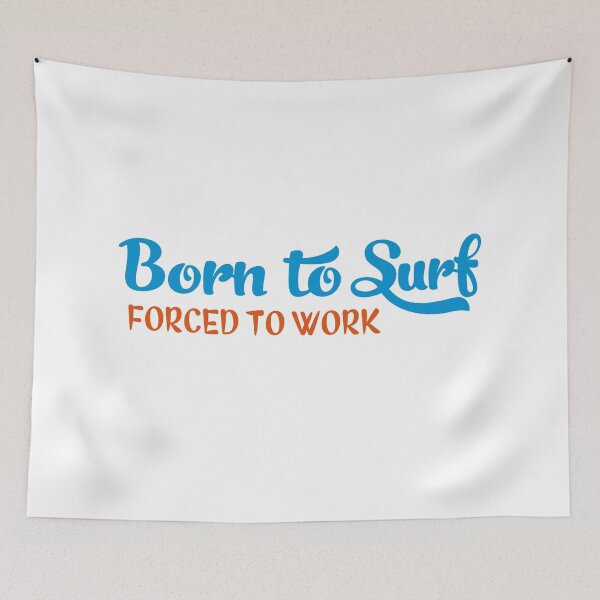 Item preview, Born to surf designed and sold by Vectorqueen.