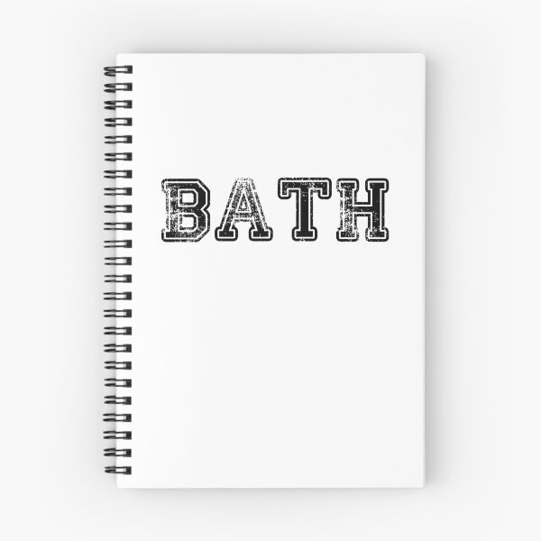 Item preview, Bath - Faded university font designed and sold by qlobba.