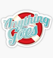 Anything Goes musical Sticker
