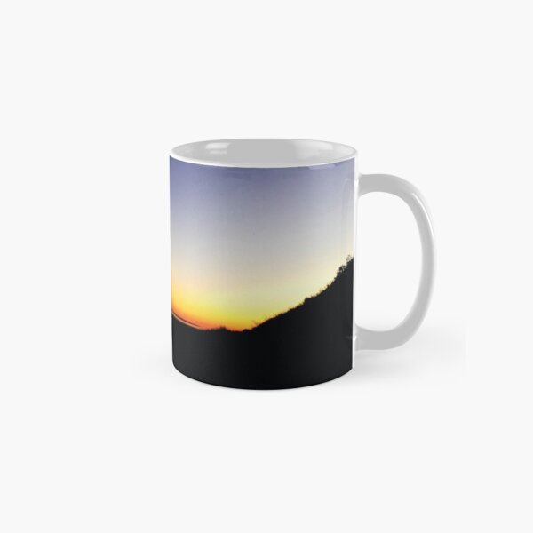 Sunset at the End of a Hike by Jerald Simon (Music Motivation - musicmotivation.com) Classic Mug