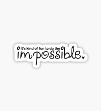 Impossible Sticker