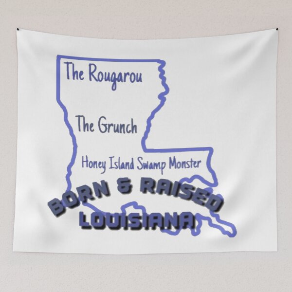 Item preview, Louisiana Cryptids - Born & Raised designed and sold by carlyscreations.