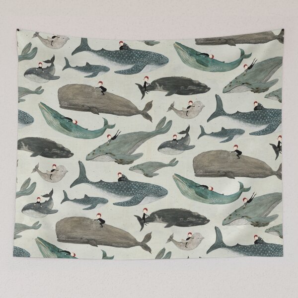 Item preview, Whale rider designed and sold by Katherine Quinn Illustration.