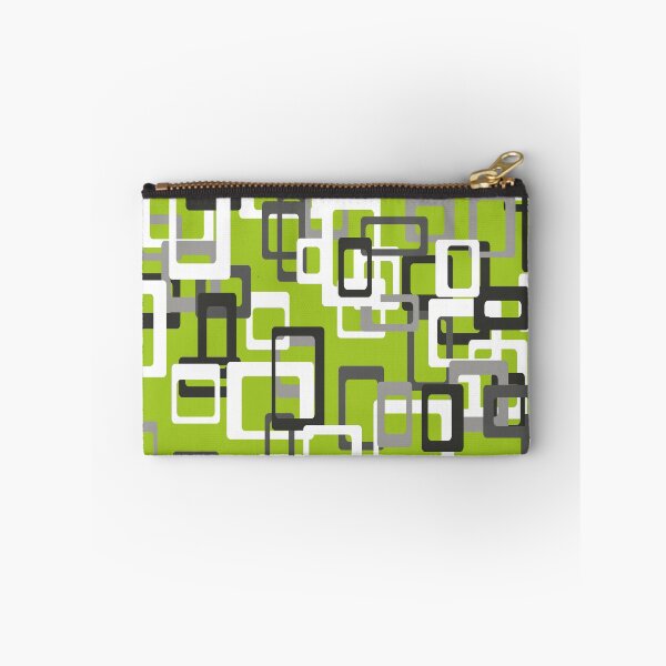 Item preview, Green and Black Rectangle Fun designed and sold by pinkarmy25.