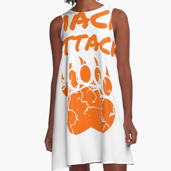 Mack Attack Chicago Football Fan Gift Mack A-Line Dress