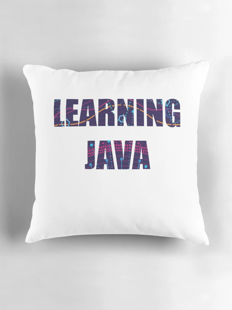 Thumbnail 3 of 4, Pillow, Learning Java  designed and sold by InspireGifts.