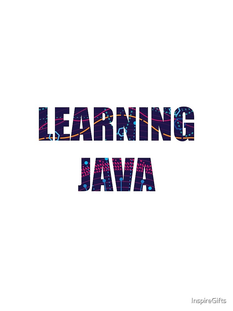 Thumbnail 4 of 4, Graphic T-Shirt, Learning Java designed and sold by InspireGifts.