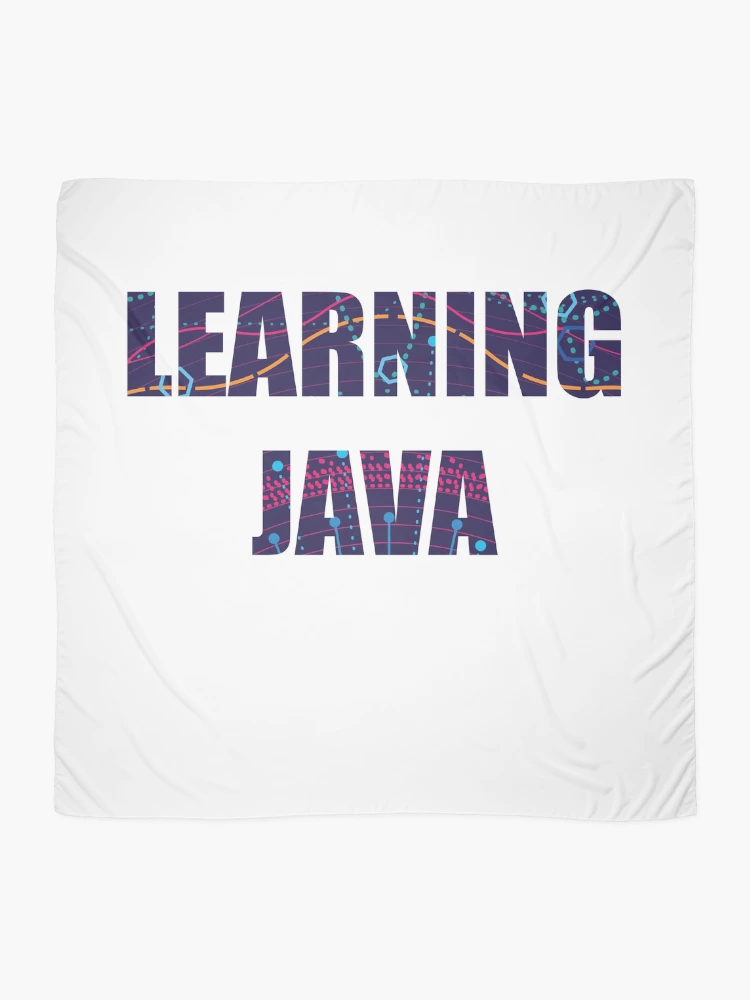 Thumbnail 2 of 3, Scarf, Learning Java designed and sold by InspireGifts.