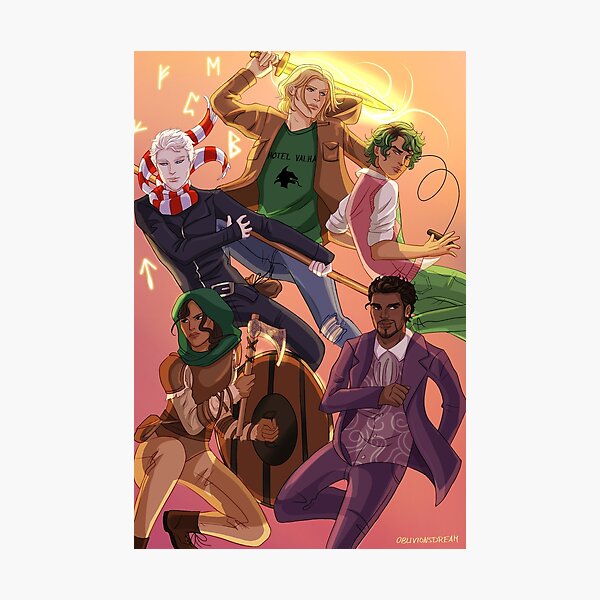 Magnus Chase and the Gods of Asgard Photographic Print