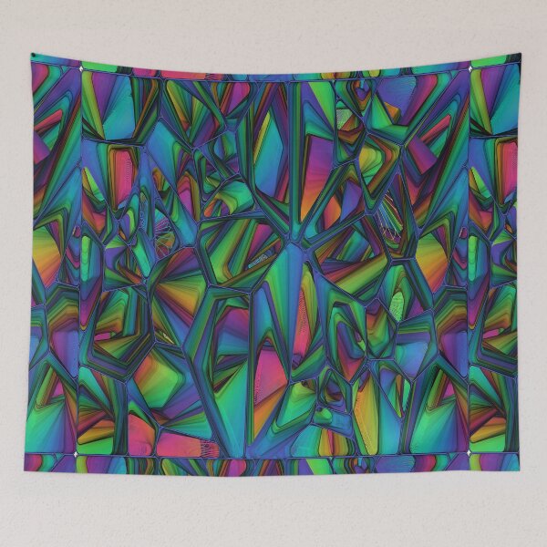 Item preview, Blown Glass Rainbow Shapes  designed and sold by pinkarmy25.
