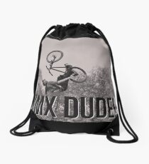 BMX DUDE! Drawstring Bag