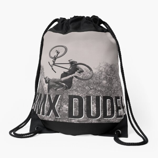 BMX DUDE! Drawstring Bag