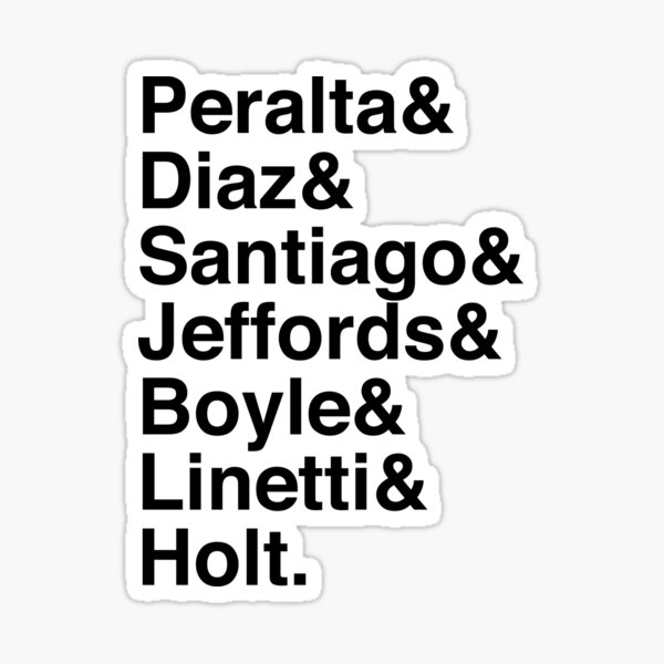 Item preview, B99 Characters (Black) designed and sold by brenda-lee.