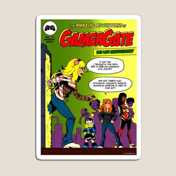 Gamergate Cover Parody Magnet