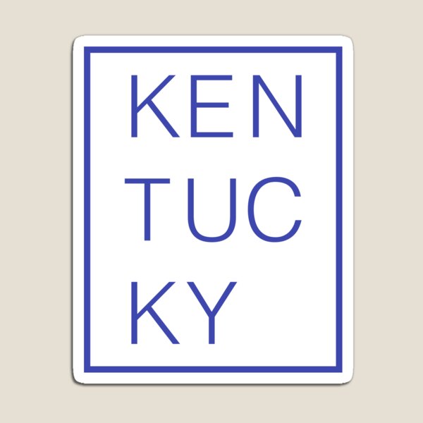 Item preview, KENTUCKY - Blue designed and sold by likejill.