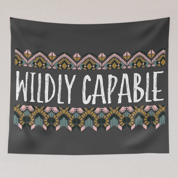 Item preview, Wildly Capable  designed and sold by Allison Manson.