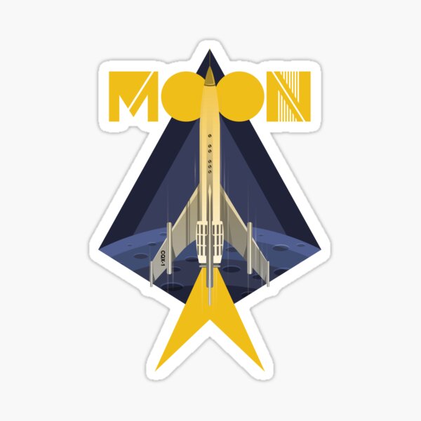 Moon Sticker