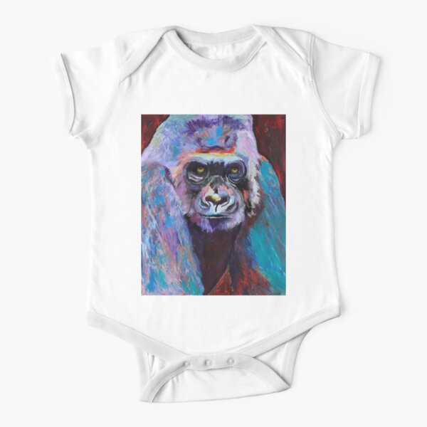 Ignore This Gorilla Baby One Piece By Vadsomhelst Redbubble