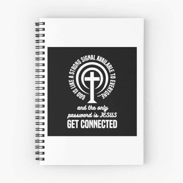 Item preview, Funny Wifi - God Strong Signal Get Wirelessly Connected - Christian Humor designed and sold by stuch75.