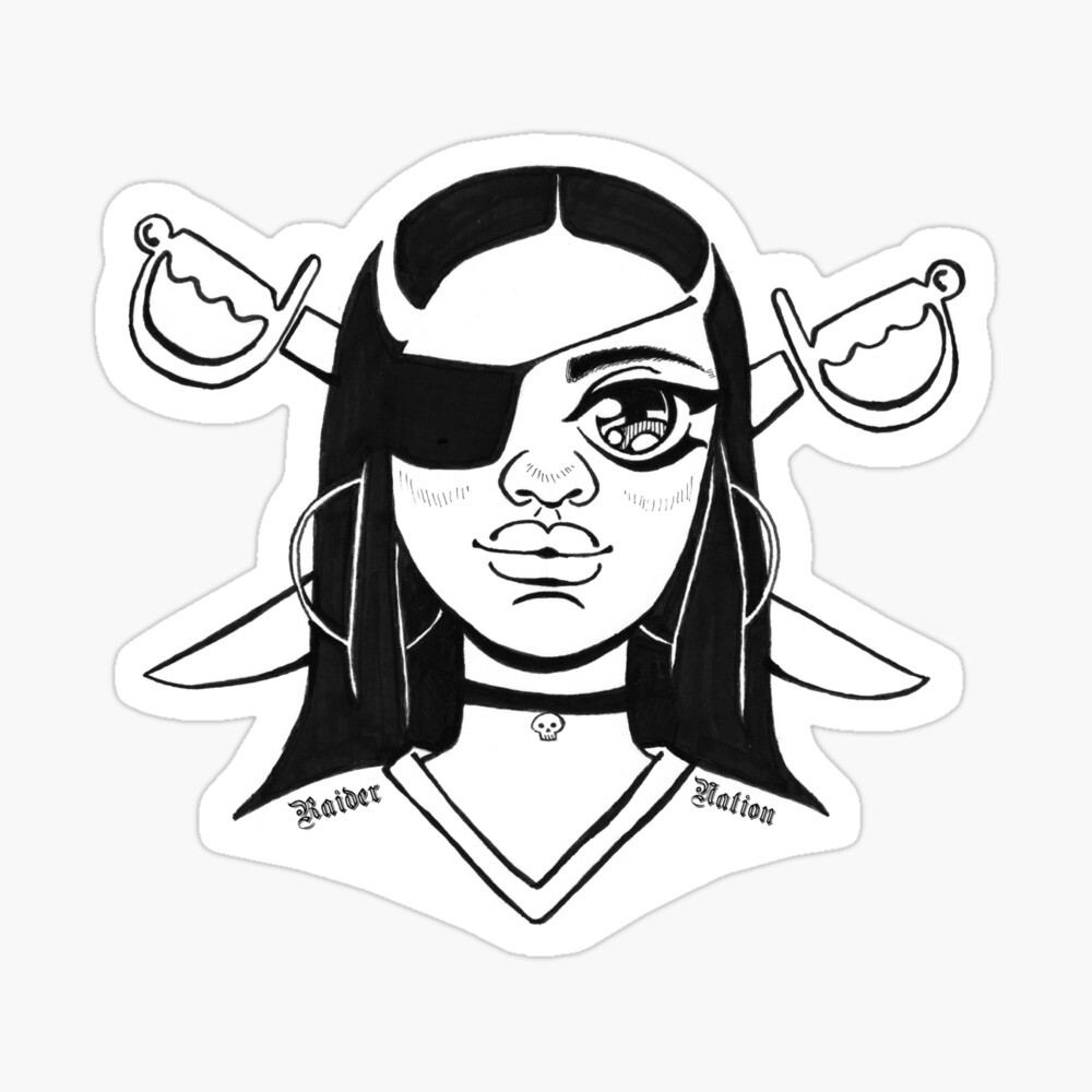 Raider Lady - Las Vegas Raiders - Sticker