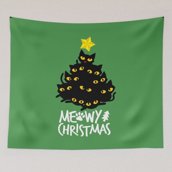 Item preview, Meowy Christmas Tree designed and sold by VomHaus.