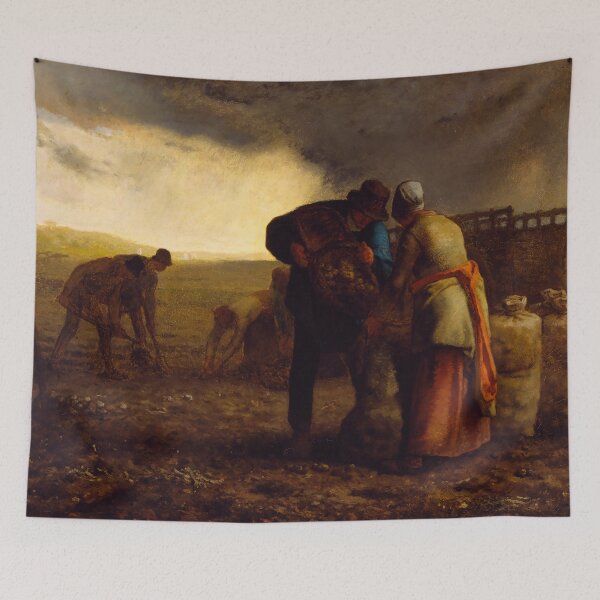 Item preview, The Potato Harvest - Jean-François Millet designed and sold by themasters.