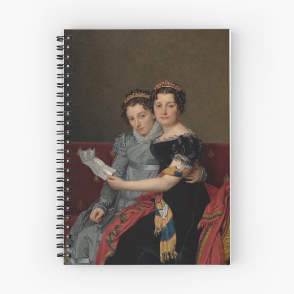 Item preview, The Sisters Zénaïde and Charlotte Bonaparte - Jacques-Louis David designed and sold by themasters.