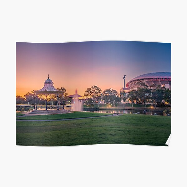 Adelaide Sunset Poster