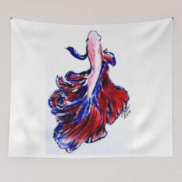 Item preview, Art Doodle No. 32 Betta Fish designed and sold by Clyde J. Kell.