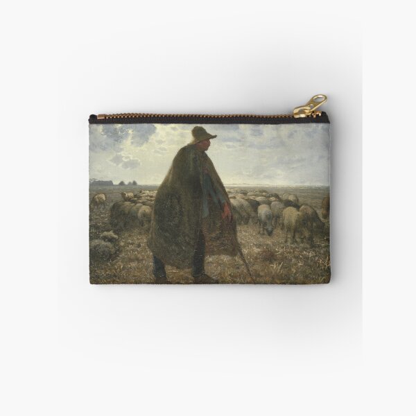 Item preview, Shepherd Tending His Flock - Jean-François Millet designed and sold by themasters.