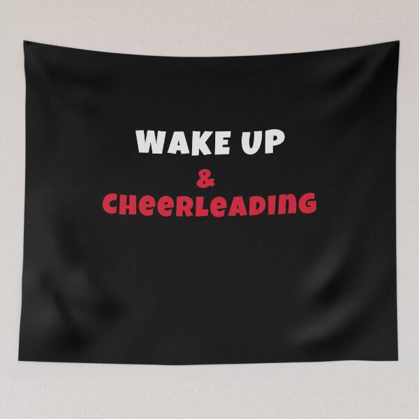 Item preview, Wake up and cherrleading Activities Hobbies Tshirt designed and sold by we1000.