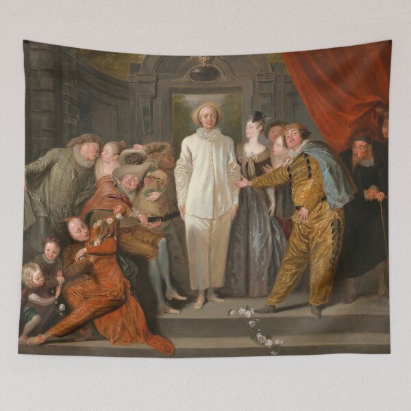 Item preview, The Italian Comedians - Antoine Watteau designed and sold by themasters.