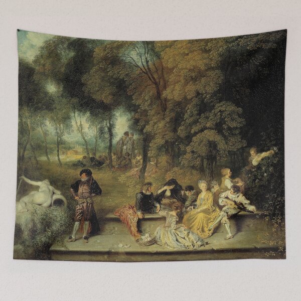 Item preview, Pleasures of Love - Antoine Watteau designed and sold by themasters.