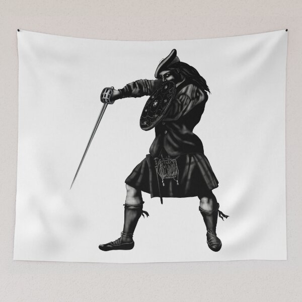 Item preview, Highland Jacobite warrior  designed and sold by GrizzlyVision.