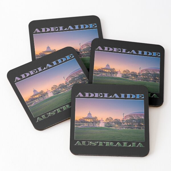 Item preview, Adelaide Sunset (poster on black) designed and sold by Ray's Photos & Art.